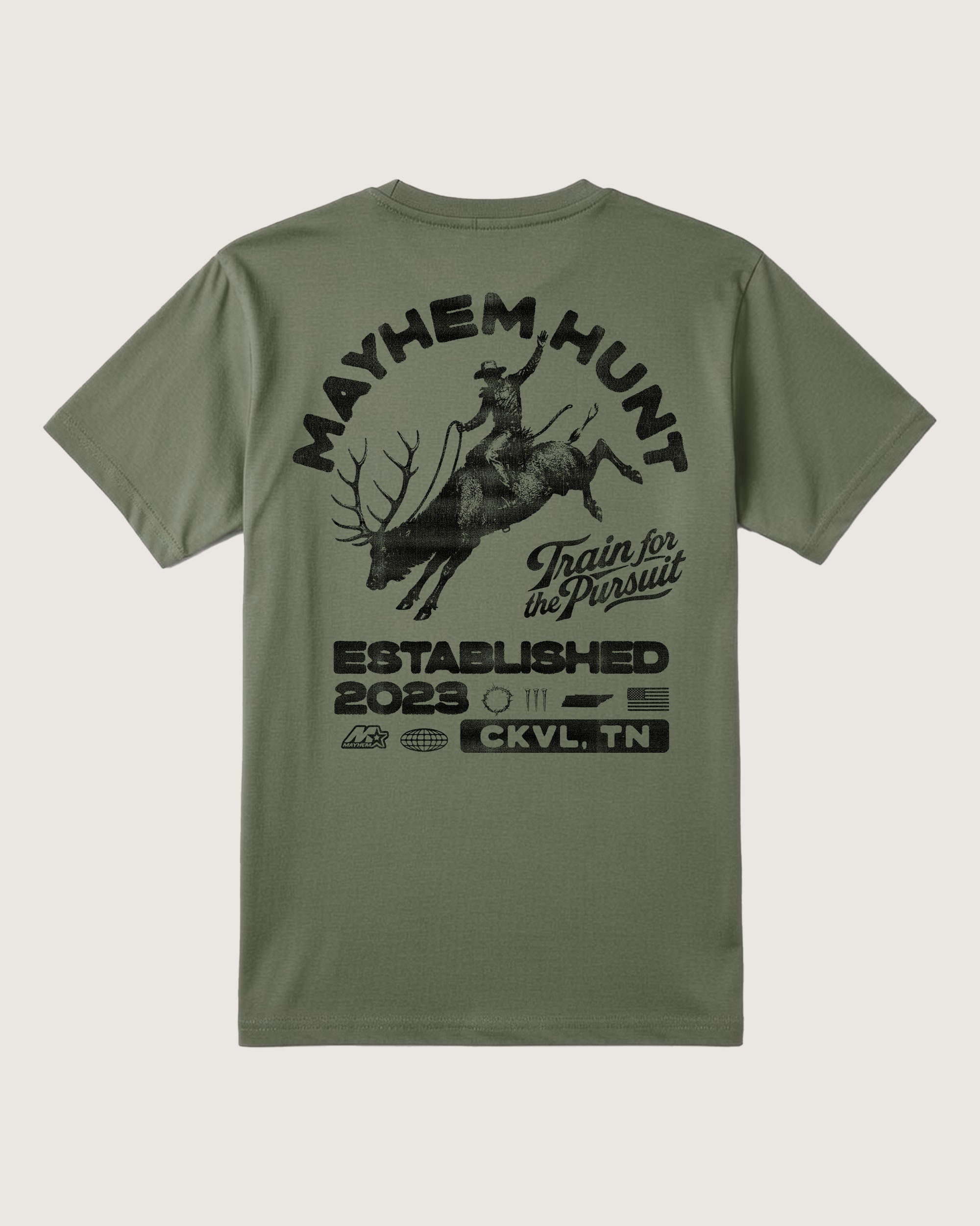 Elk Cowboy T-Shirt