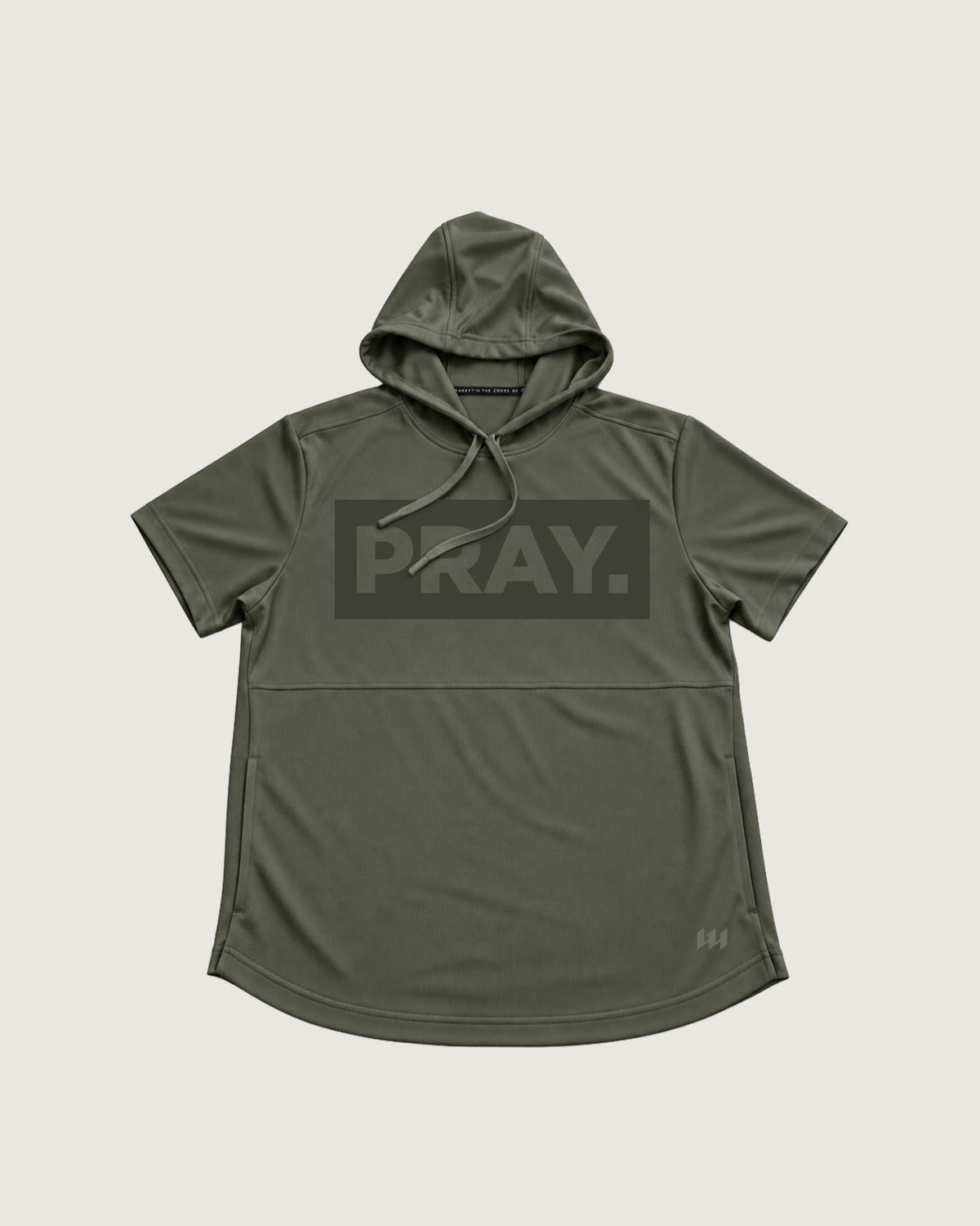 PRAY. Short Sleeve Hoodie