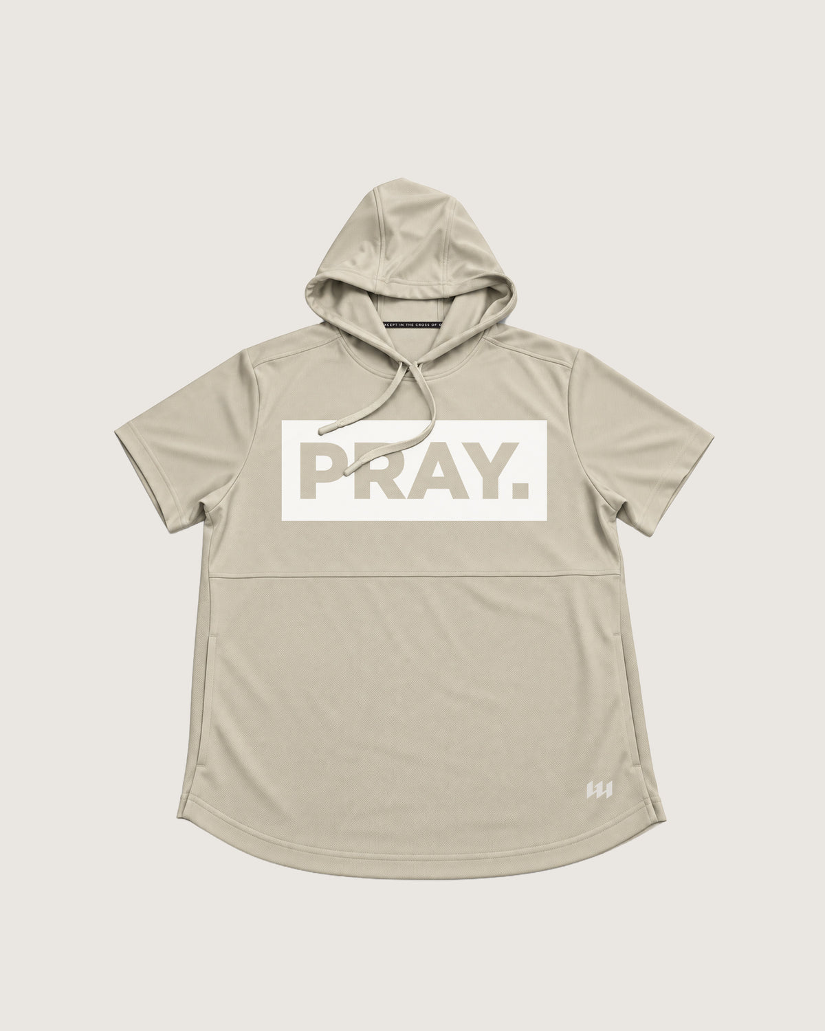 PRAY. Short Sleeve Hoodie