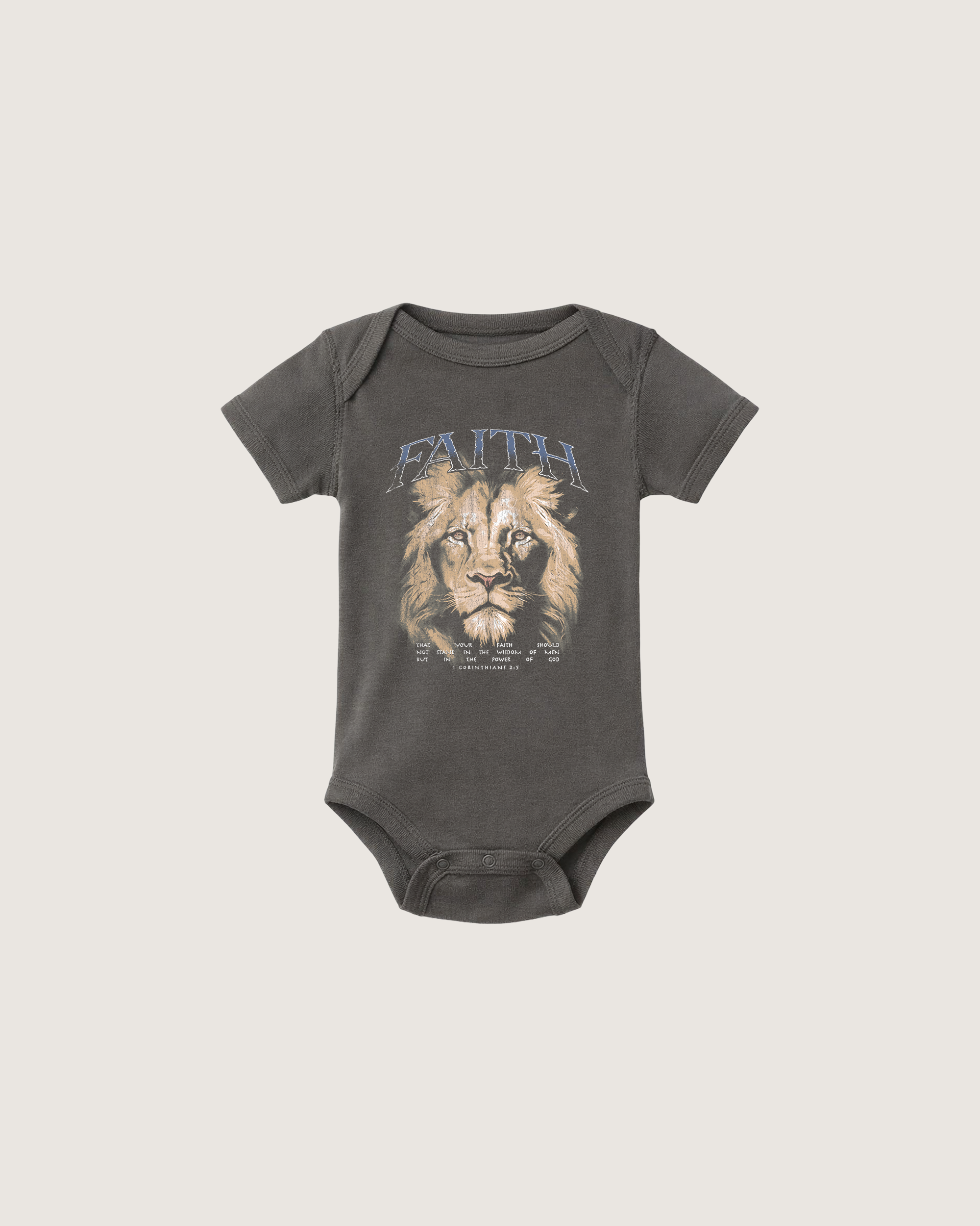 Faith Lion Onesie