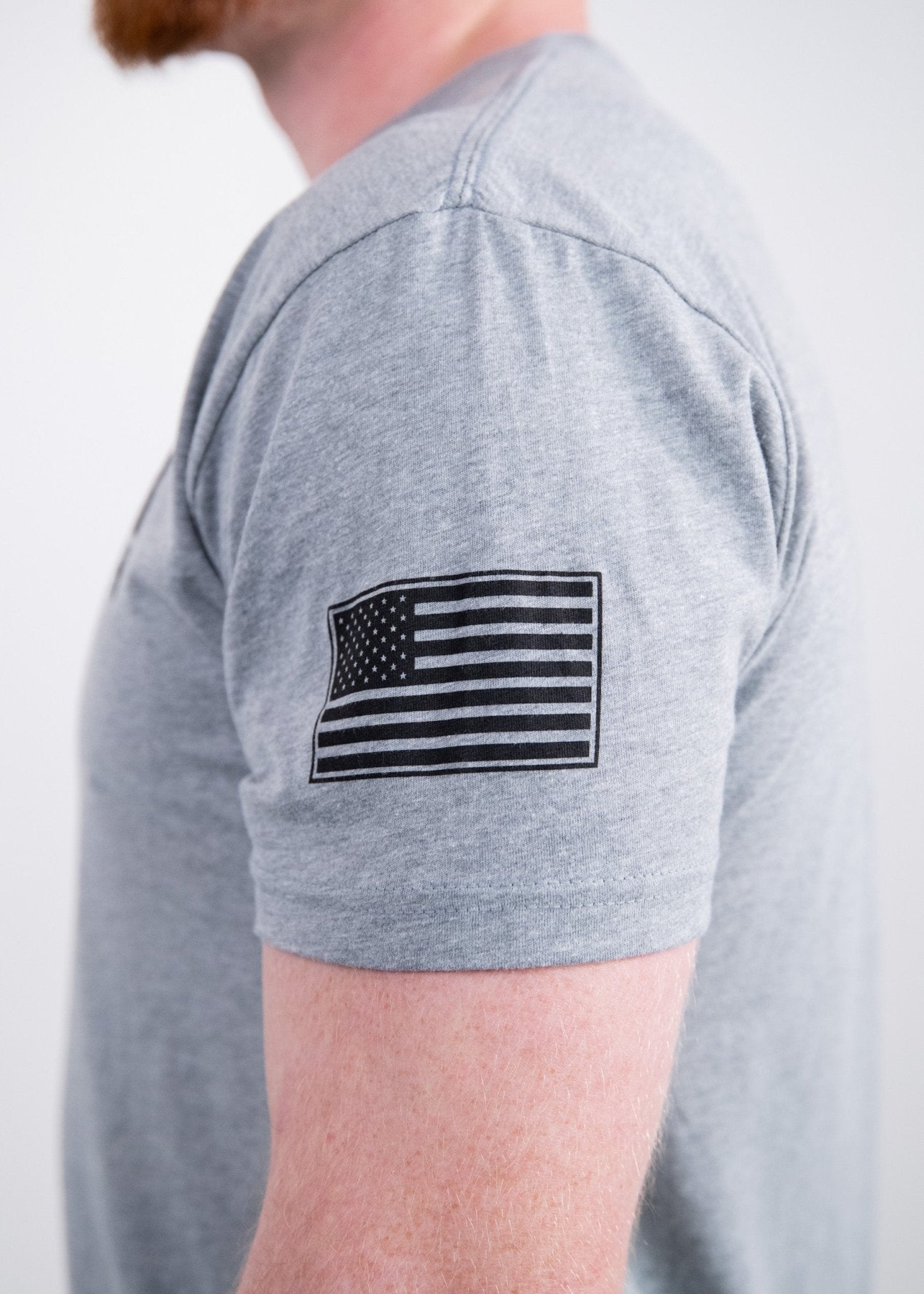 Mayhem Burgener Strength T-Shirt: Grey - MAYHEM NATION