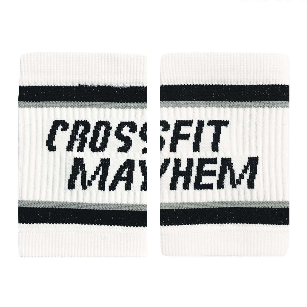 CFM Wristbands: White - MAYHEM NATION