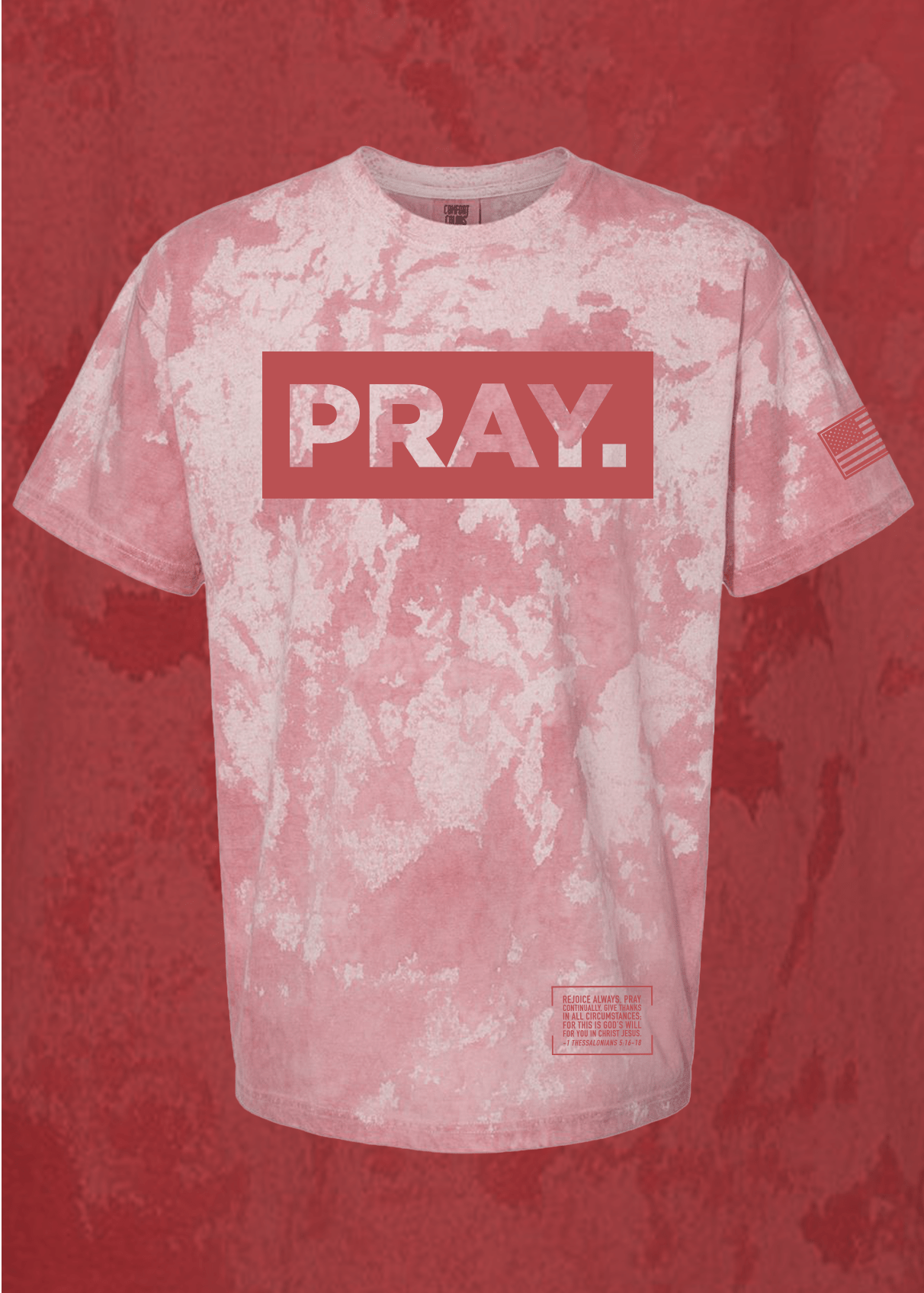 PRAY. T-Shirt (SMOKE)