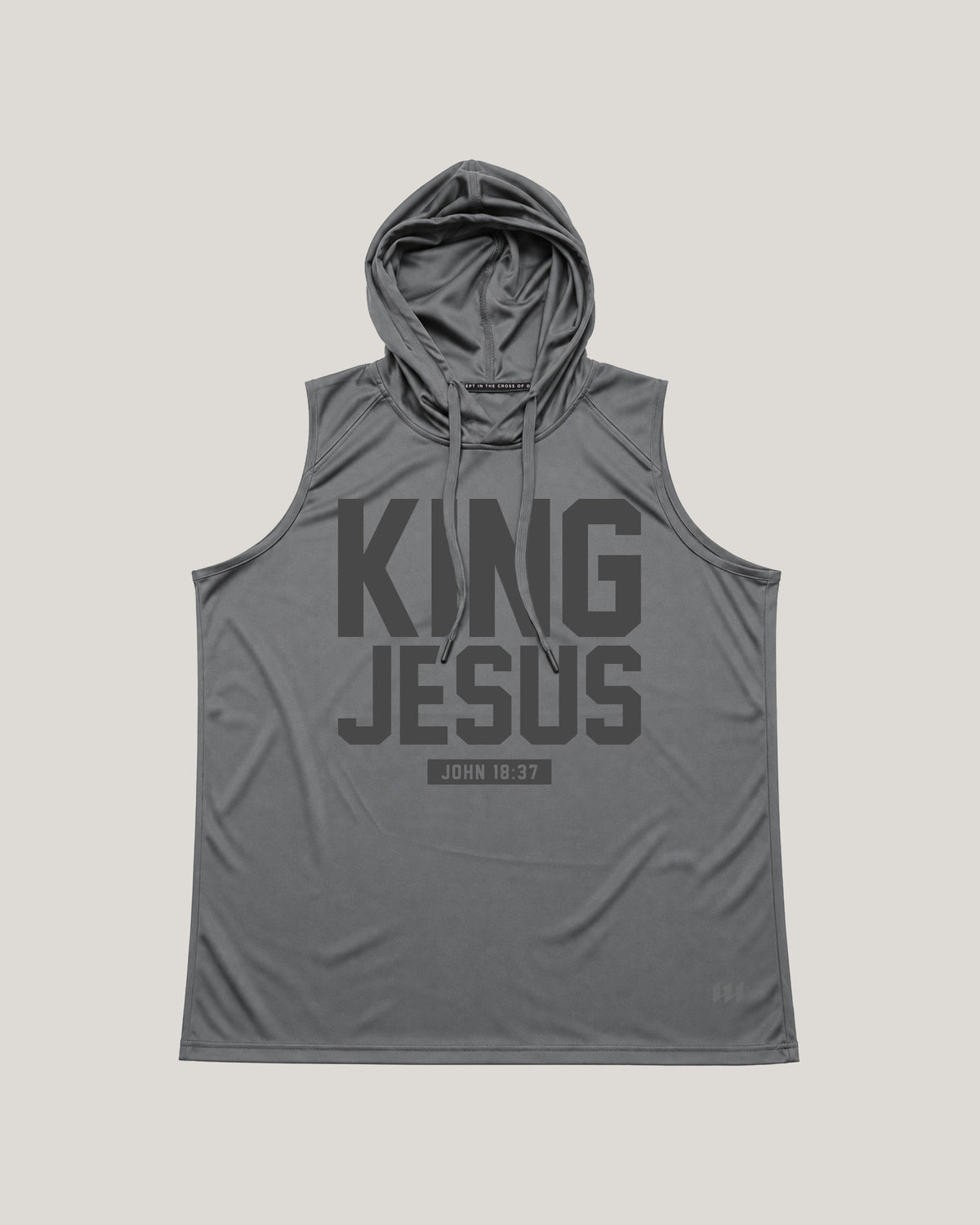 King Jesus Sleeveless Hoodie