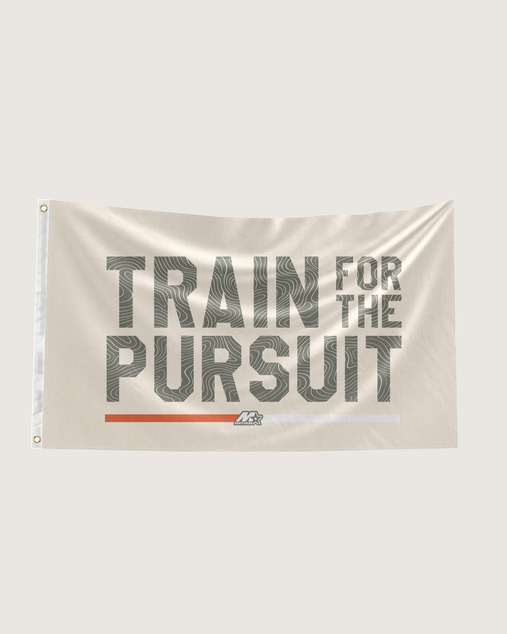 Train For The Pursuit Flag