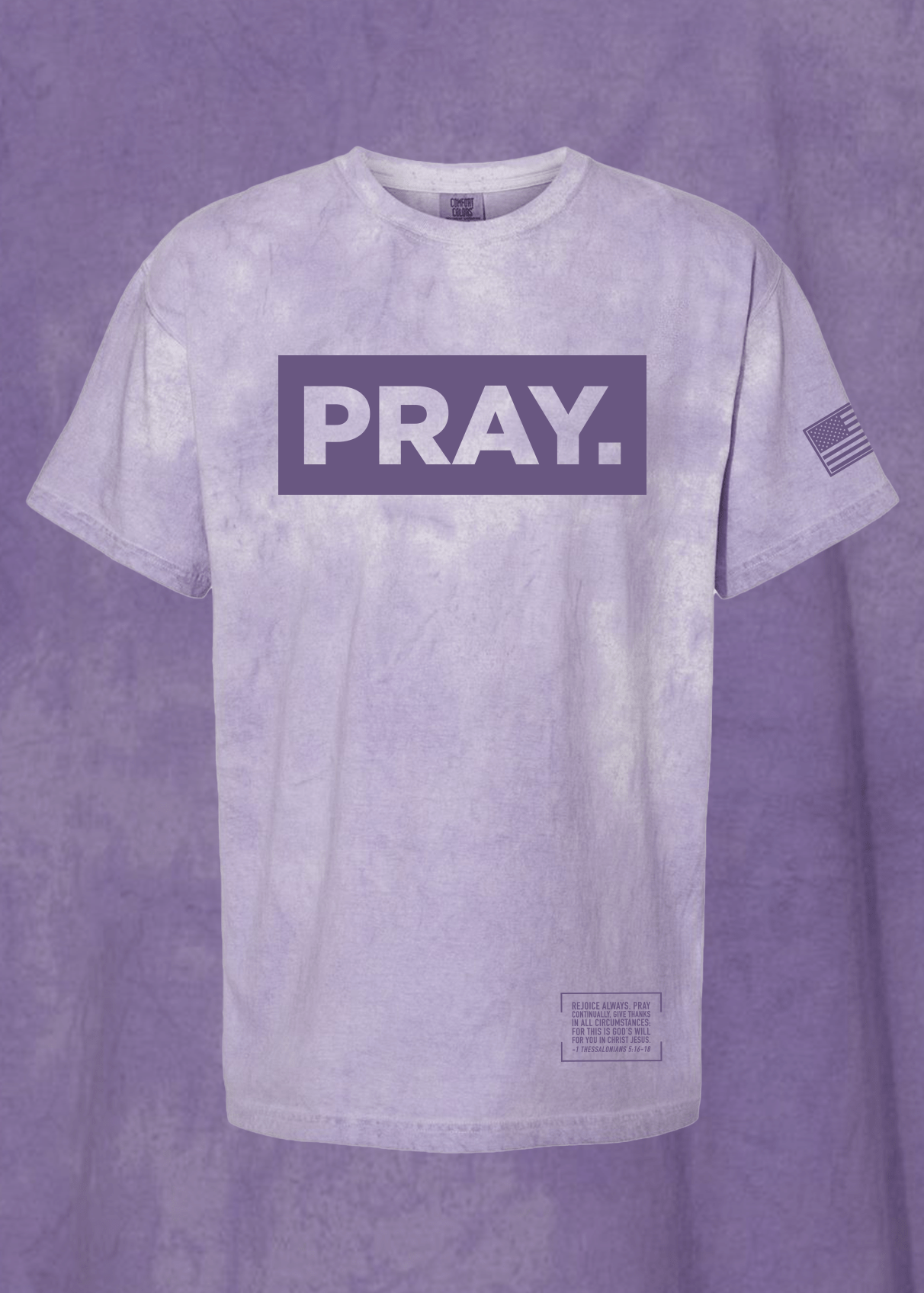 PRAY. T-Shirt (SMOKE)